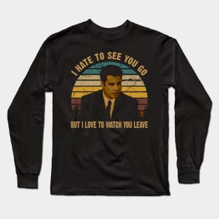 A Face Swap to Remember 'Face Off' Iconic Scenes Long Sleeve T-Shirt